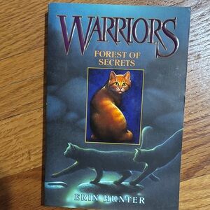 Warriors: Forest of Secrets - soft cover book .